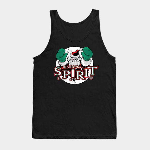 Christmas Spirit Tank Top by chrisraimoart